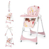6-in-1 High Chair | Convertible Baby High Chair for Newborn to Toddler | Easy-Clean, Foldable & Adjustable with Removable Tray,