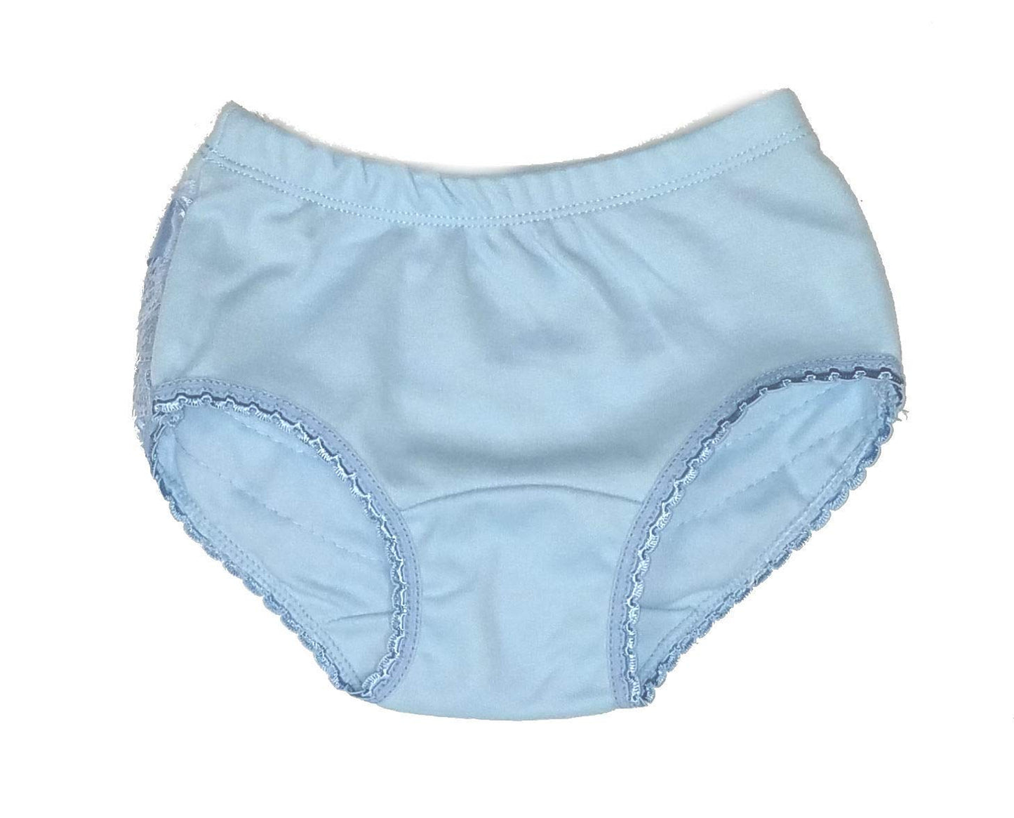 B-One Kids Baby Girls 100% Cotton Diaper Cover Bloomers 4 Pack (Size 1, Pastel)