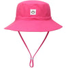 Baby Sun Hat 2-7 Years Hot Pink