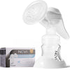Ncvi Manual Breast Pump For Breastfeeding Small Nipple, 20Mm Silicone Soft Flange Single Hand Held Pump Breast Milk 5Oz, Bpa-Fre