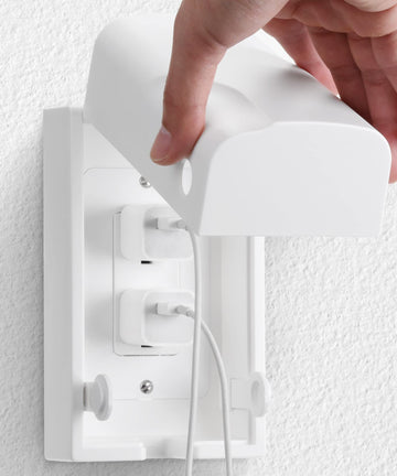 Bates - Baby Safety Outlet Cover Box, Outlet Covers Baby Proofing, Plug Covers For Electrical Outlets, Baby Proof Outlet Covers,