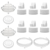 Frussonia Pump Parts For Spectra S1/S2/9 Plus Breast Pump,Replace Include 6 Duckbill Valves,2 Backflow Protectors,2 Tubing,2 Mem