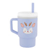 Infantino My 1st Tumbler, Silicone Sippy Cup with Straw & Handle, Spill-Resistant Baby Cup for On-the-Go, BPA-Free Transition Bo