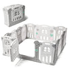 Play22 Foldable Baby Playpen 14 Panel - Kids Safety Activity Play Center - Safety Play Yard Play Pens For Babies - Safety Gates