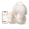 Eufy Wearable Breast Pump S1 Pro, Electric Hands-Free Breast Pump With Heating Technology, Portable Charging Case, App-Controlle