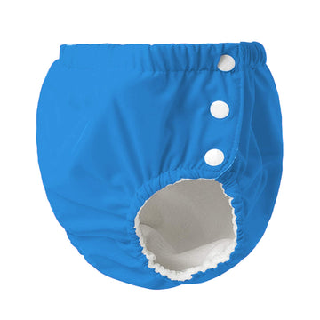 Durio Reusable Swim Diapers Washable Baby Swim Diaper Unisex Infant Toddler Swimming Diapers B Green & Blue 3-6 Months