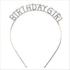 Arsimus Sparkly Rhinestone Birthday Girl Party Headband (Gold Ab)