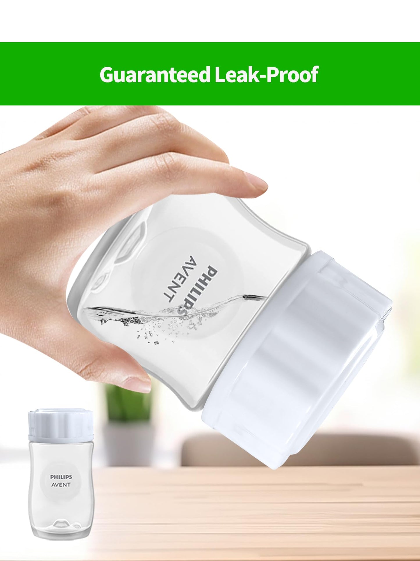 Travel And Storage Bottle Caps Compatible With Avent Baby Bottles, Bottle Lids Replacement, 8 Count