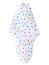 baby wish Baby Swaddle wrap for Newborn Choco Wrapper Set