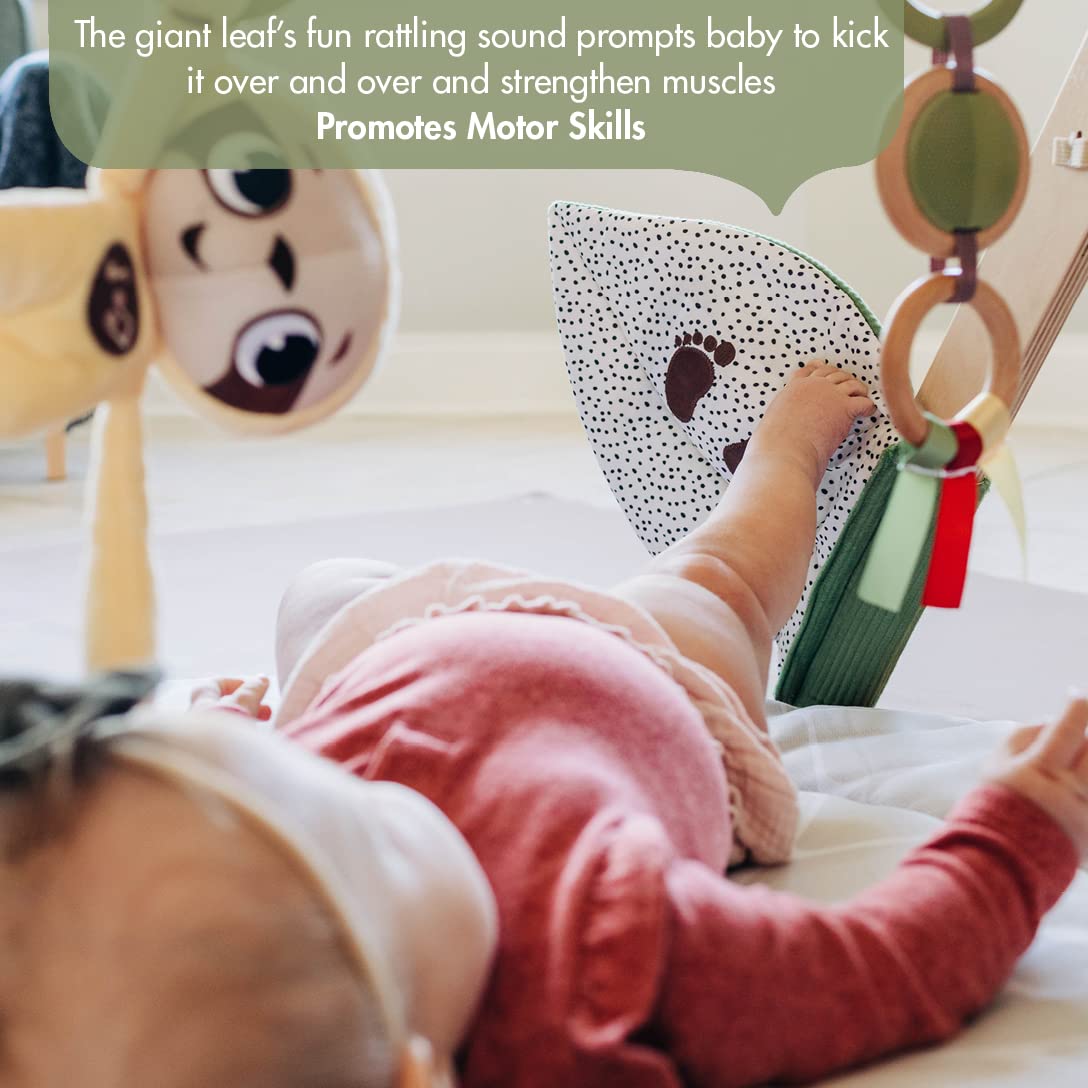 Tiny Love Boho Chic Gymini With Mirror And Detachable Toys, Wall Mount, Developmental Gym And Playmat For Babies, Newborns, And