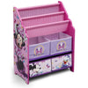 Disney Minnie Mouse Book And Toy Organizer, Multicolor