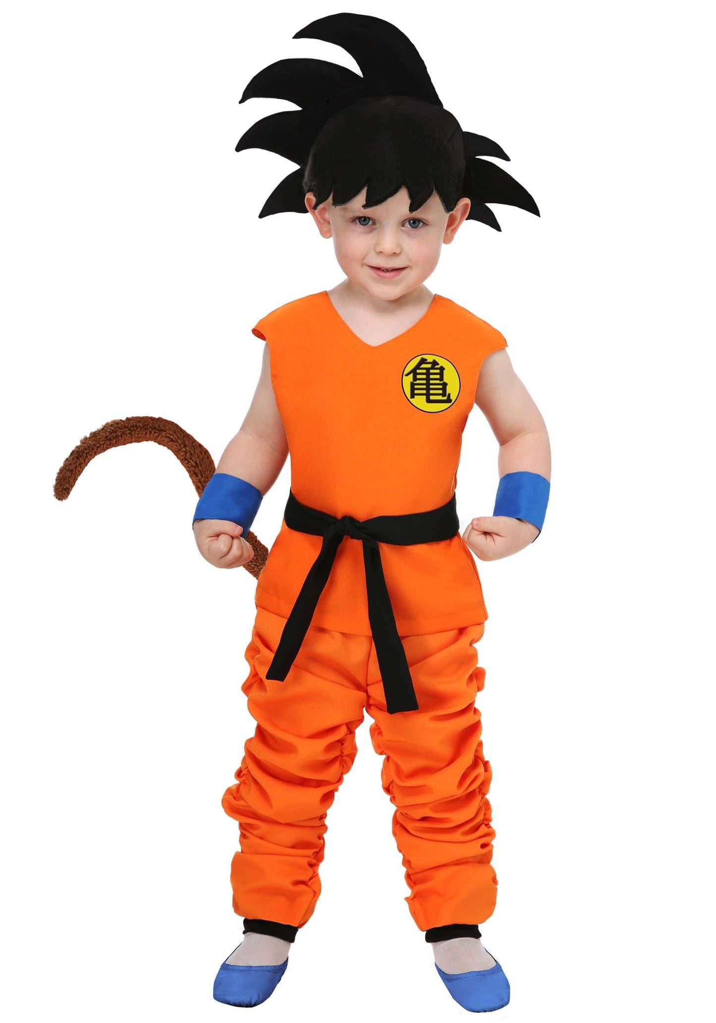 Toddler Dragon Ball Z Goku Costume, Kid's Anime Goku Halloween Costume, Dragon Ball Z Outfit 4T