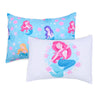 Cloele Toddler Pillowcase Mermaids Envelope Travel Pillowcase Small Pillow Cover Fits Pillows Sized 12X16 Or 13X18-2 Pack Kids P