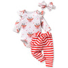 Aalizzwell 0-3 Months Girl Christmas Clothes