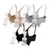 Ilovesia 3Pack Nursing & Pumping Bra All In One Hands Free Pumping Bra Black+Gray+Beige Size S