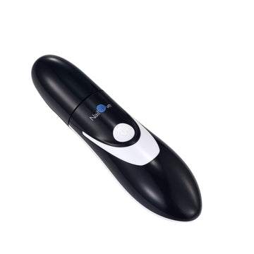 Electric Nail Grinding Machine Black And White Stainless Steel Nail Cut Toenail Clipper Cutter Metal Case For 12+ Years Adults N