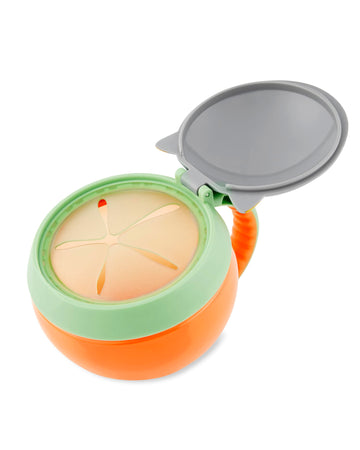 Skip Hop Baby Snack Container, Mealtime Snack Cup, Raccoon