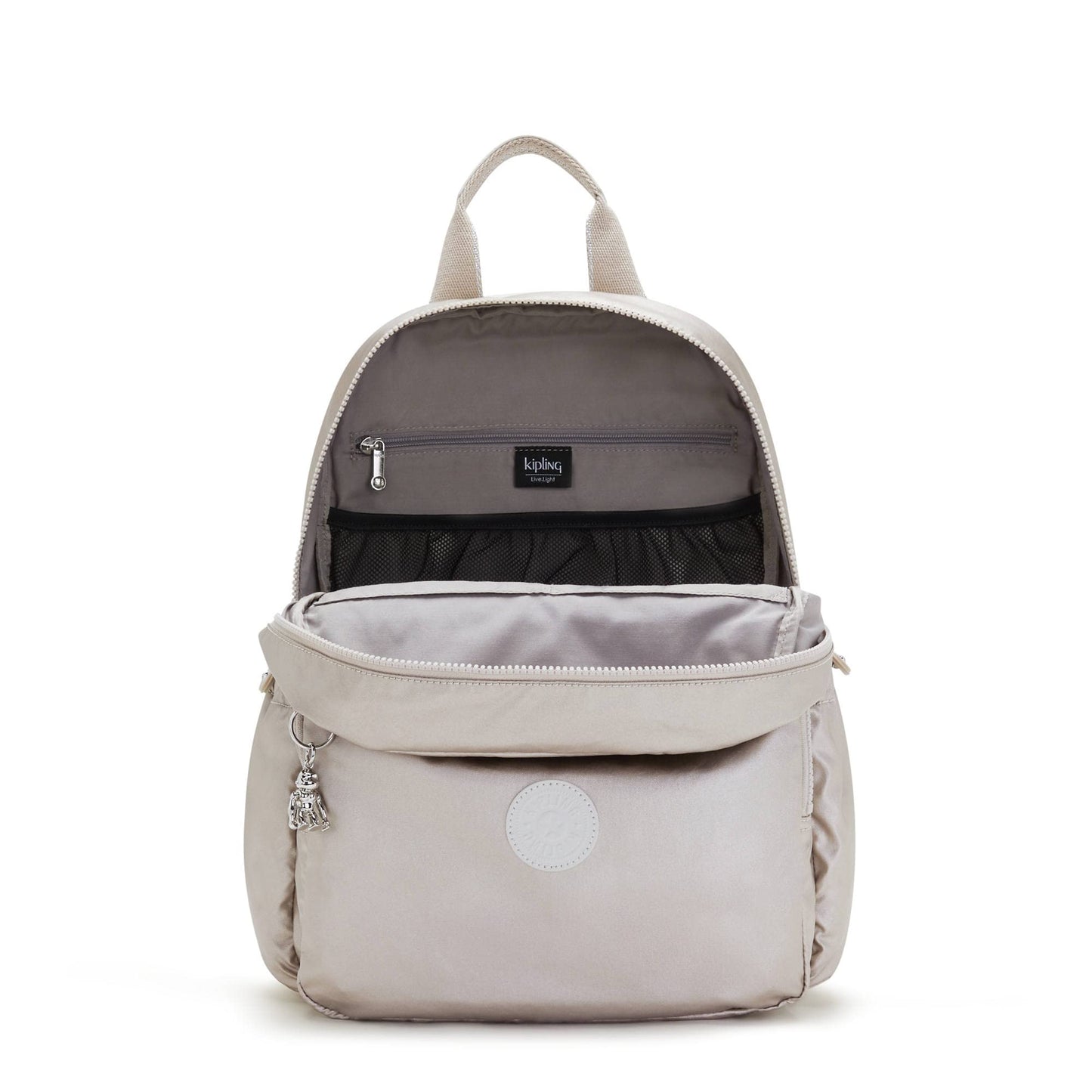 Kipling Maisie Diaper Backpack Metallic Glow
