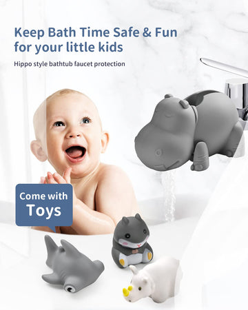 Mandoo Faucet Cover Bathtub Baby, Bath Spout Cover For Baby, Bath Faucet Cover For Kids, Tub Spout Cover Bathtub Faucet Cover Ki