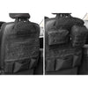 Airsoftpeak Car Backseat Organizer Tactical Molle Panel Seat Back Protector Cover Nylon Vehicle Car Back Seat Cover Pocket Stora