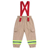 Toddler Firefighter Costume Boy: Baby Fireman Costume For Kids Halloween Costumes Cosplay Firefighter Outfit Pants Suspenders Fi