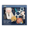Itzy Ritzy Farm Toy Gift Set - Includes Cow Lovey & Farm-Themed Car Seat And Stroller Toy