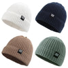 Simple Knitted Baby Beanie Hip-Hop Boys Winter Hat Toddler Kids Bonnet For Girl 0-5Y (4Pack-B, L)