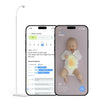 Smart Baby Camera Monitor & Floor Stand, Sensor-Free Baby Breathing Monitor, Ai Monitoring, Sleep Tracker, Baby Cry Detection, N