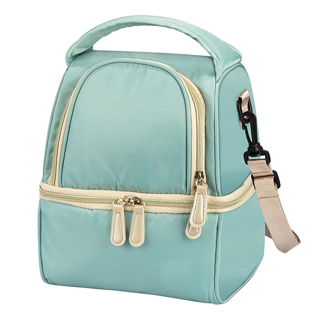 Mustbagzz Compact Mother Bag For Baby Travel Multipurpose Diaper Bag With Pocket For Milk Bottles & Lunch Box, Lightweight Baby