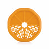Beebaby Orange Soft Silicone Teether For 6 To 12 Months With Carrying Case, Bpa Free Us Fda Approved Teether For Baby With Textu