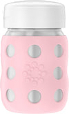 Lifefactory 8-Ounce Stainless-Steel Vacuum-Insulated Wide-Neck Baby Bottle With Flat Cap, Desert Rose (Ls2231Wdr4)