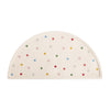 mushie Silicone Placemat for Kids | BPA-Free Non-Slip Design (Smiley Face)