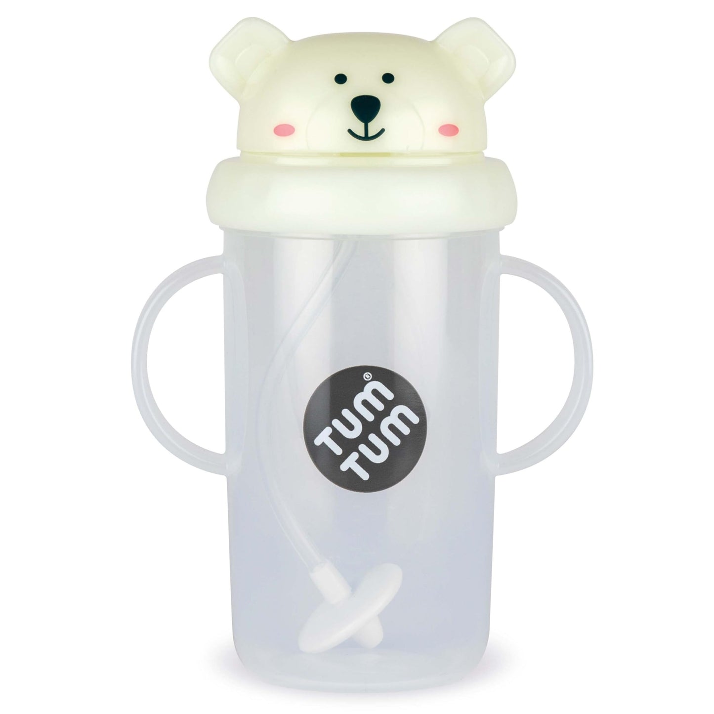 TUM TUM Tippy Up Free Flow Sippy Cup (No Valve), Sippy Cup for Toddlers, BPA Free (Pete Polar Bear 300ml)