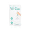 Frida Baby Poo + Pee Potty Liners, Leak-Proof, Super-Absorbent Liners Potty Bags, Fits Most Potty Chairs For Easy Cleanup, 30 Co