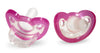 Razbaby Jollypop Baby Pacifier Newborn, 0-3M (Pink, 10 Count)