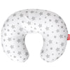 Nursing Pillow Cover White With Star Print, Snug Fits Boppy Nursing Pillows, Breastfeeding Nursing Pillow Slipcovers Super Soft,