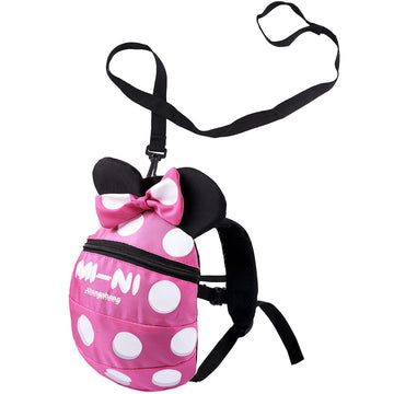 Baby Toddler Leash Baby Leash Backpack Little Kid Boys Girls Anti-Lost Travel Bag Harness Reins Cute Cartoon Backpacks With Safe