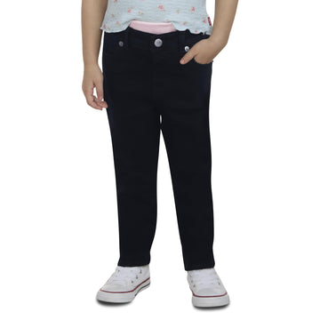 Levi'S Baby Girls' And Toddler Pull On Jeans, Black/Skinny, 3T