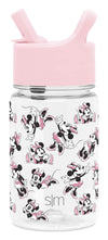 Simple Modern Disney Minnie Mouse Kids Water Bottle Plastic Bpa-Free Tritan Cup With Leak Proof Straw Lid | Reusable And Durable
