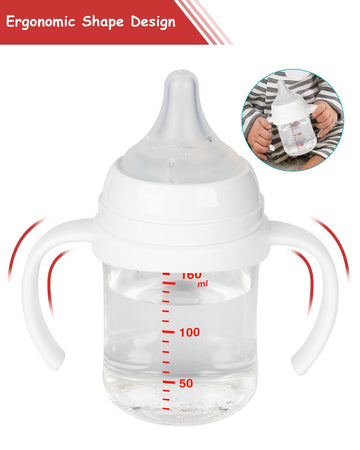 4 Pack Baby Bottle Handles For Pigeon Bottle, Bottle Holder For Newborn