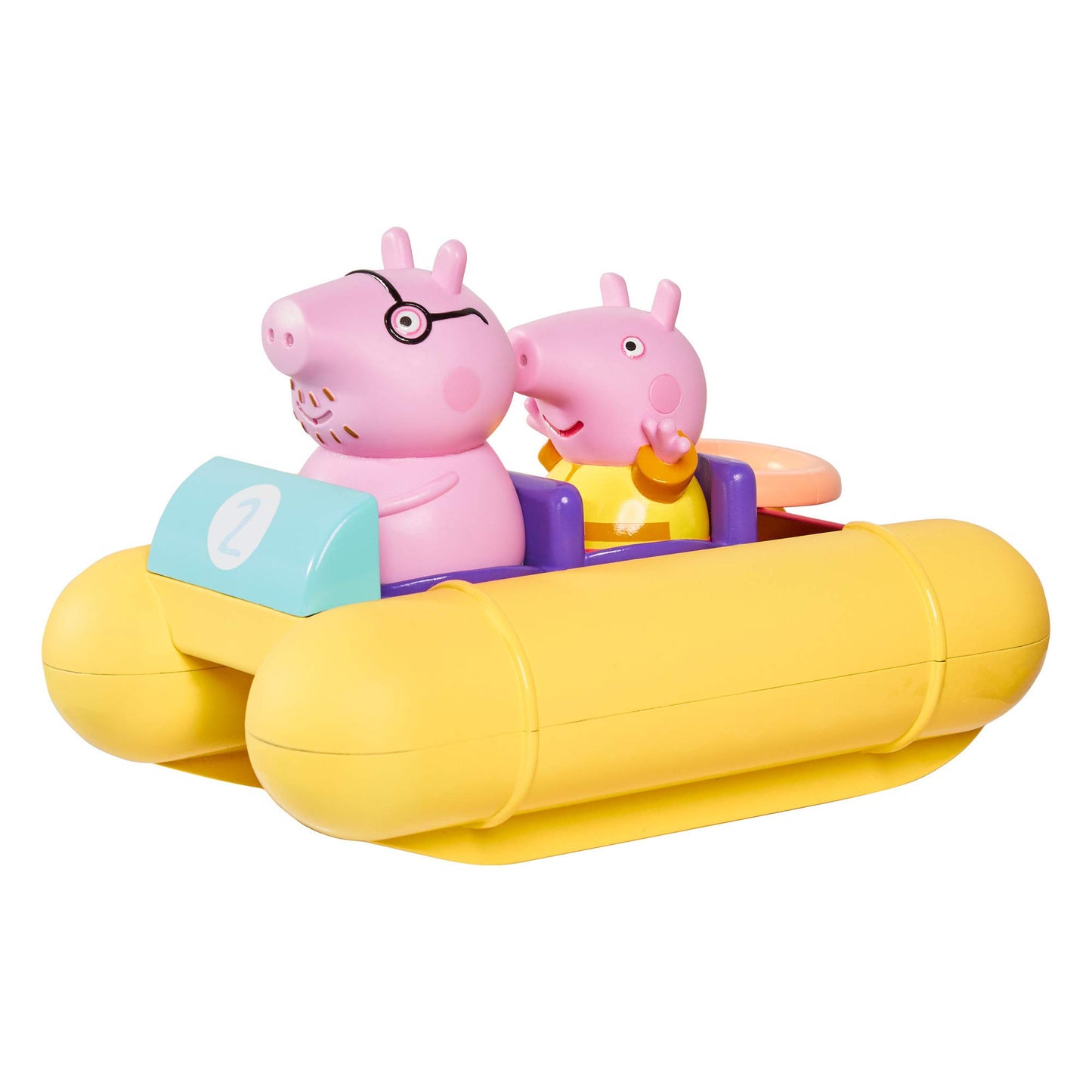 Toomies Tomy Peppa Pig Pull and Go Pedalo, Baby Bath Toys, Kids Bath Toys for Water Play, Fun Bath Accessories for Babies & Todd