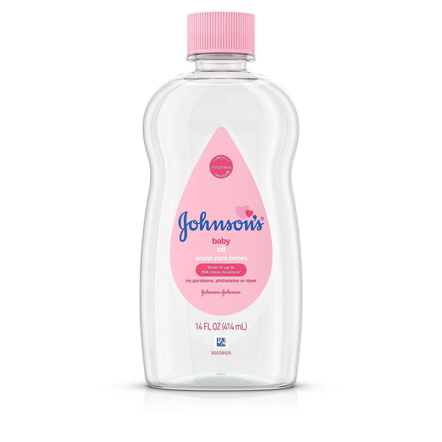 Johnson'S Baby Oil, Pure Mineral Oil To Help Prevent Moisture Loss For Baby, Kids & Adults, Gentle & Soothing Baby Massage Oil F