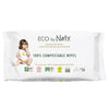 Eco By Naty Unscented Baby Wipes - 100% Compostable And Plant-Based Wipes, Good For Babies And Newborn Sensitive Skin (672 Count