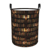 Pevtufa Bookshelves Foldable Laundry Basket Organizer,Fabric Clothes Toy Storage Basket Nursery Hamper Storage Bin For Household