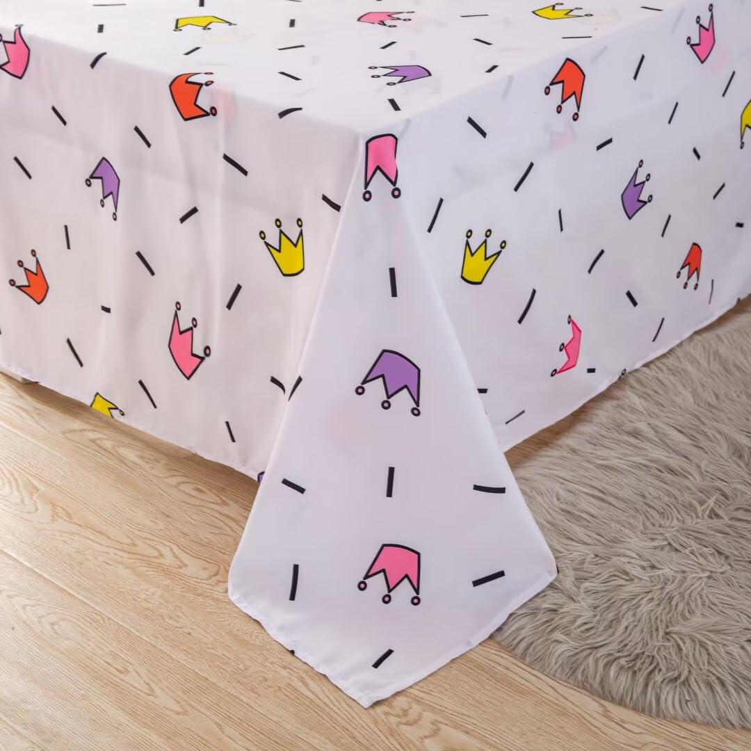 Grat Tioc 4-Piece Toddler Bedding Set For Girls - Black Girl Magic Comforter Set Includes Comforter, Flat Sheet, Fitted Sheet, P