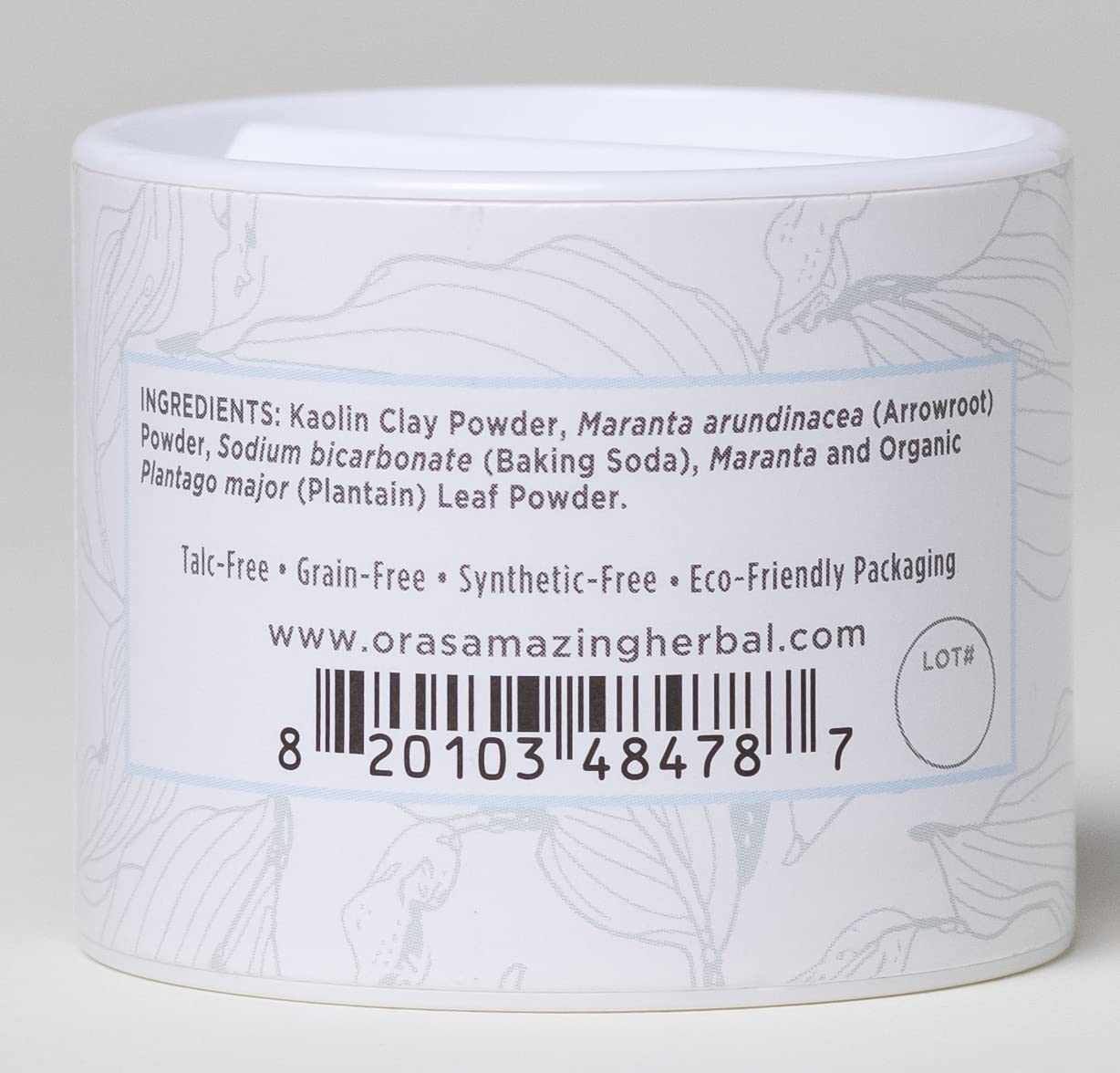 Talc Free Baby Powder, Cornstarch Free Baby Powder, Unscented Fragrance Free Powder, Arrowroot Baby Powder, Talc-Free Baby Powde