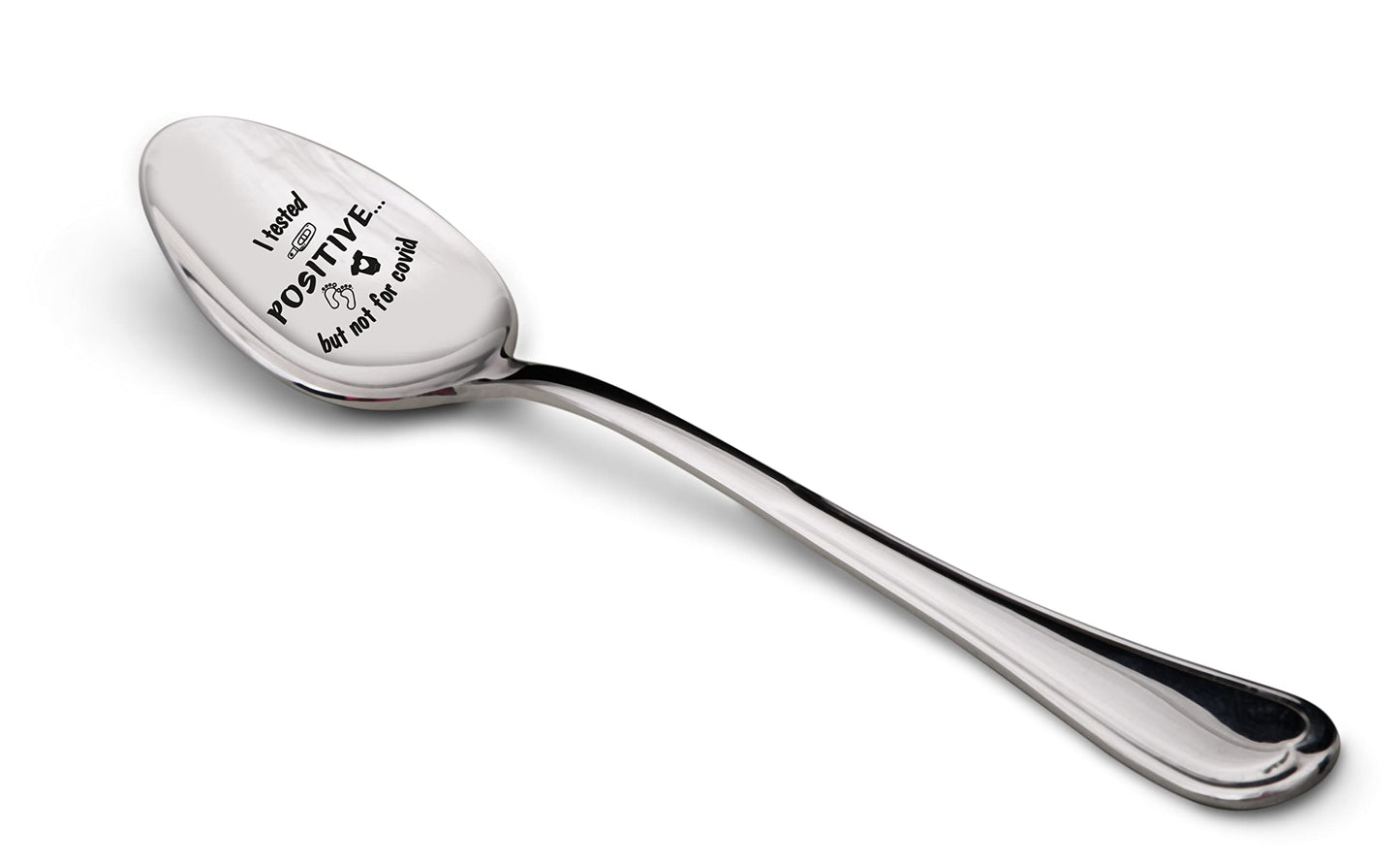 I Tested Positive But Not For Covid Pregnancy Announcement Spoon Cute Ways To Announce Baby Bump Surprise Reveal For Soon To Be