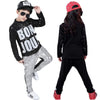 Lolanta Kids Dance Costume Boys Girls Sequins Hip Hop Clothes 80S 90S Outfits Shiny Dress Up Dancewear(Silver,8-10)