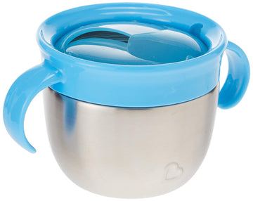 Munchkin 11361: Snack+ Stainless Steel Snack Catcher (Assorted)
