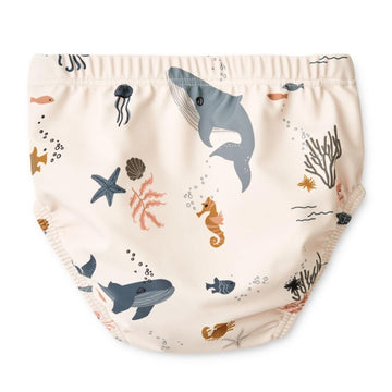 Ldioif Infant Baby Boys &Girls Swim Diapers Washable Reusable Swimming Diapers Bpa Free Swimmers Swim Pants Swim Lessons 3-9M